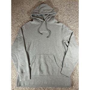 FuckingAwesome Hoodie‎ Sweatshirt Gray Rare Graphic Skate FA Spellout Mens XL